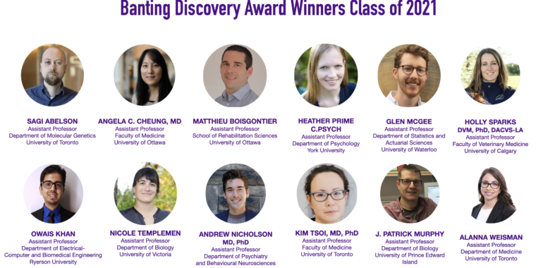 The 2021 Discovery Award Winners are all here.  Find out more